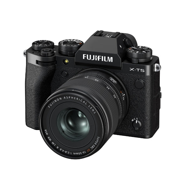 Kit Câmera Digital Mirrorless Fujifilm X-T5 Preta + Lente Fujinon XF16-50mm F2.8-4.8 R LM WR