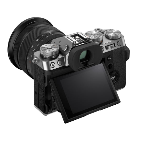 Kit Câmera Digital Mirrorless Fujifilm X-T5 Prata + Lente Zoom Fujifilm Fujinon XF16-80mmF4 R OIS WR