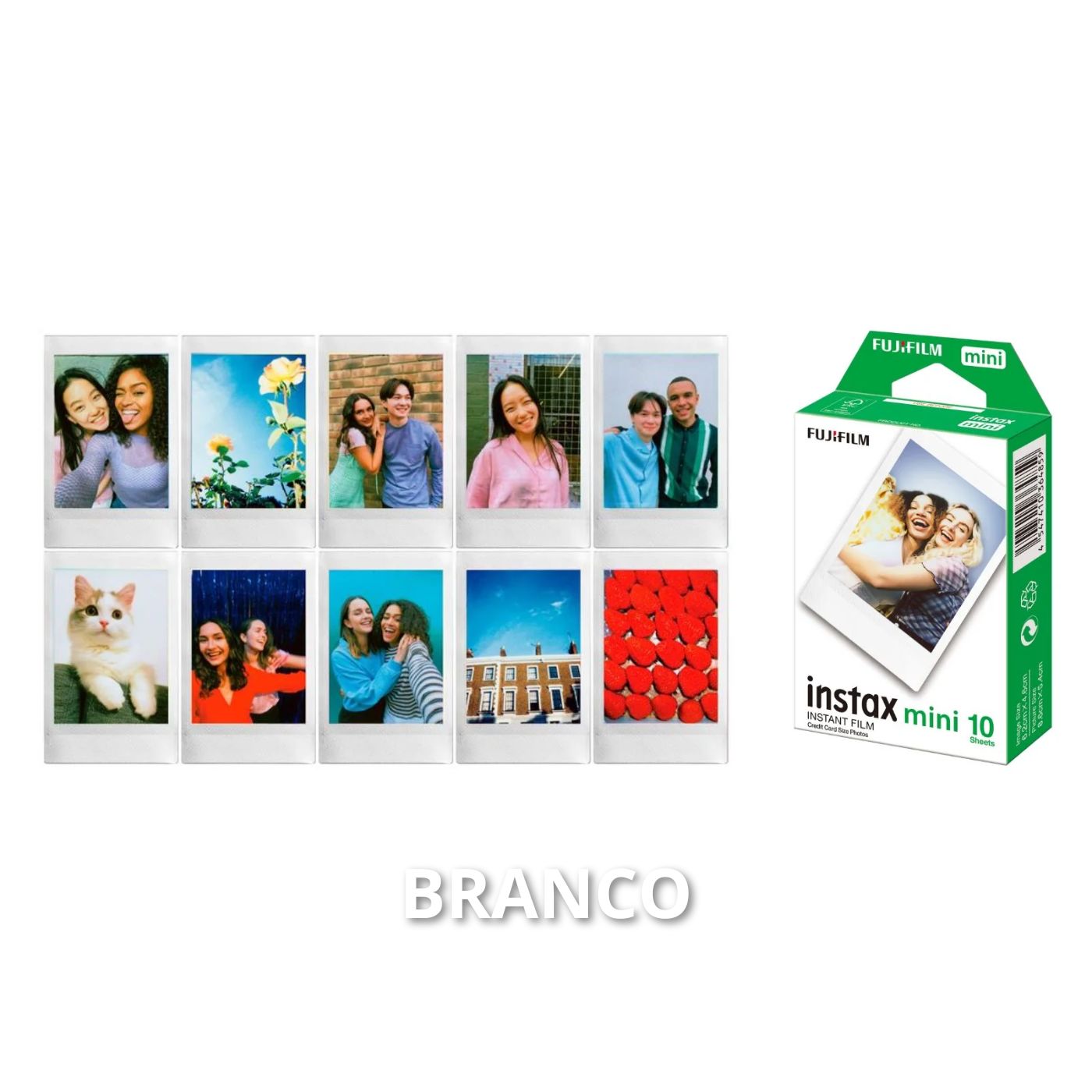 Monte seu combo filmes instax™ Mini: