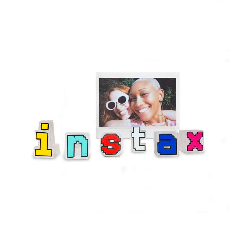 Clipe para fotos letras instax™ + Filme instax™ WIDE 10 fotos