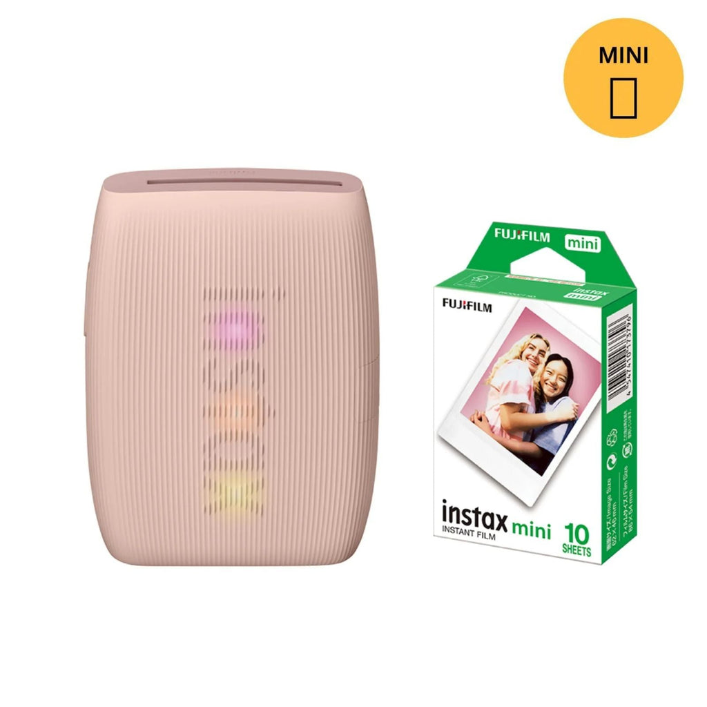 Combo Impressora para celular Fujifilm instax mini Link 3™ - Rose Pink + Filme instax™ a sua escolha 10 fotos