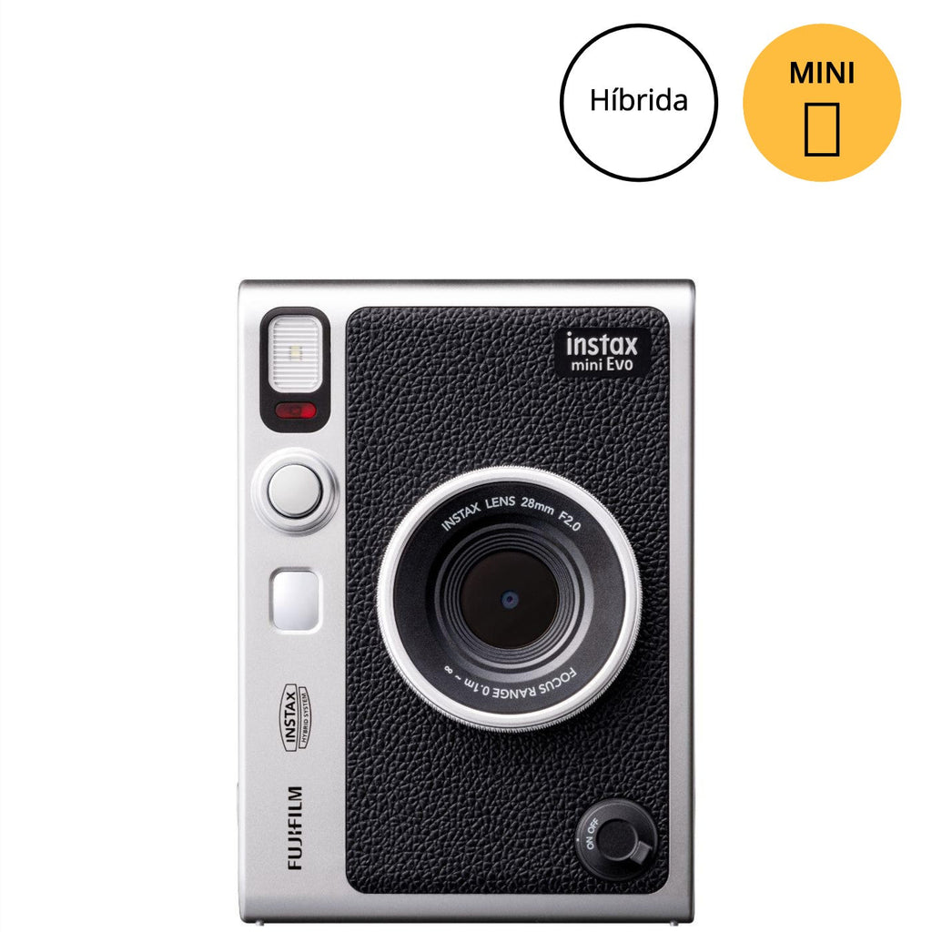 Câmera e Impressora para Smartphone Fujifilm instax mini Evo Black