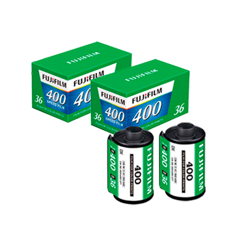 2 Filmes Negativos Fujifilm Fujicolor ISO 400 35mm