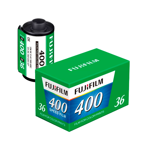 1 Filme Negativo Fujifilm Fujicolor ISO 400 35mm 36 poses