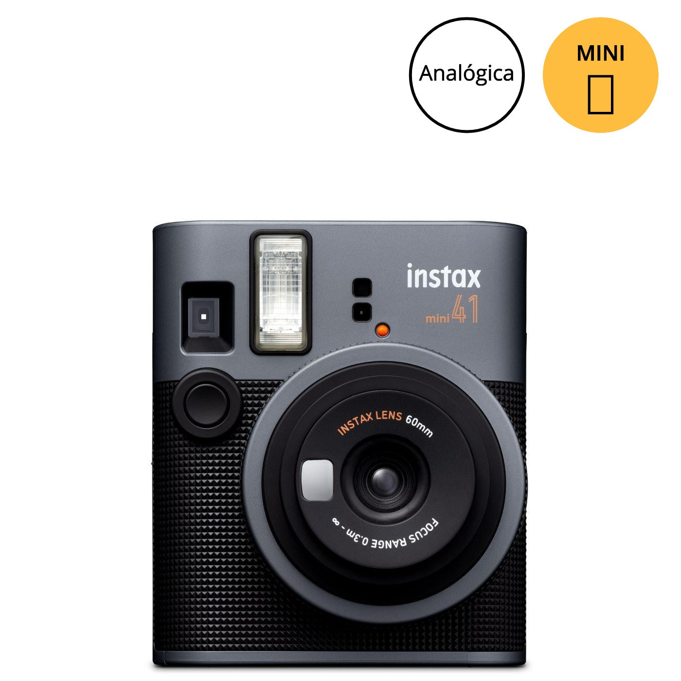 Câmera Instantânea Fujifilm instax mini 41™ + Filme instax™ a sua escolha 10 fotos + Acessório instax™