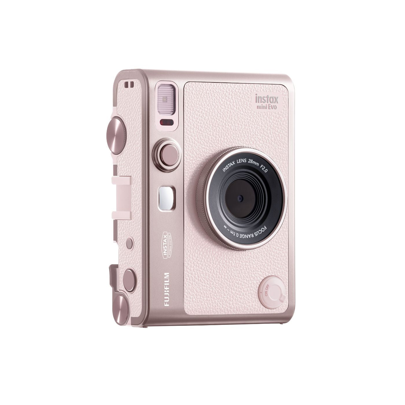 Câmera e Impressora para Smartphone Fujifilm instax mini Evo Gentle Rose