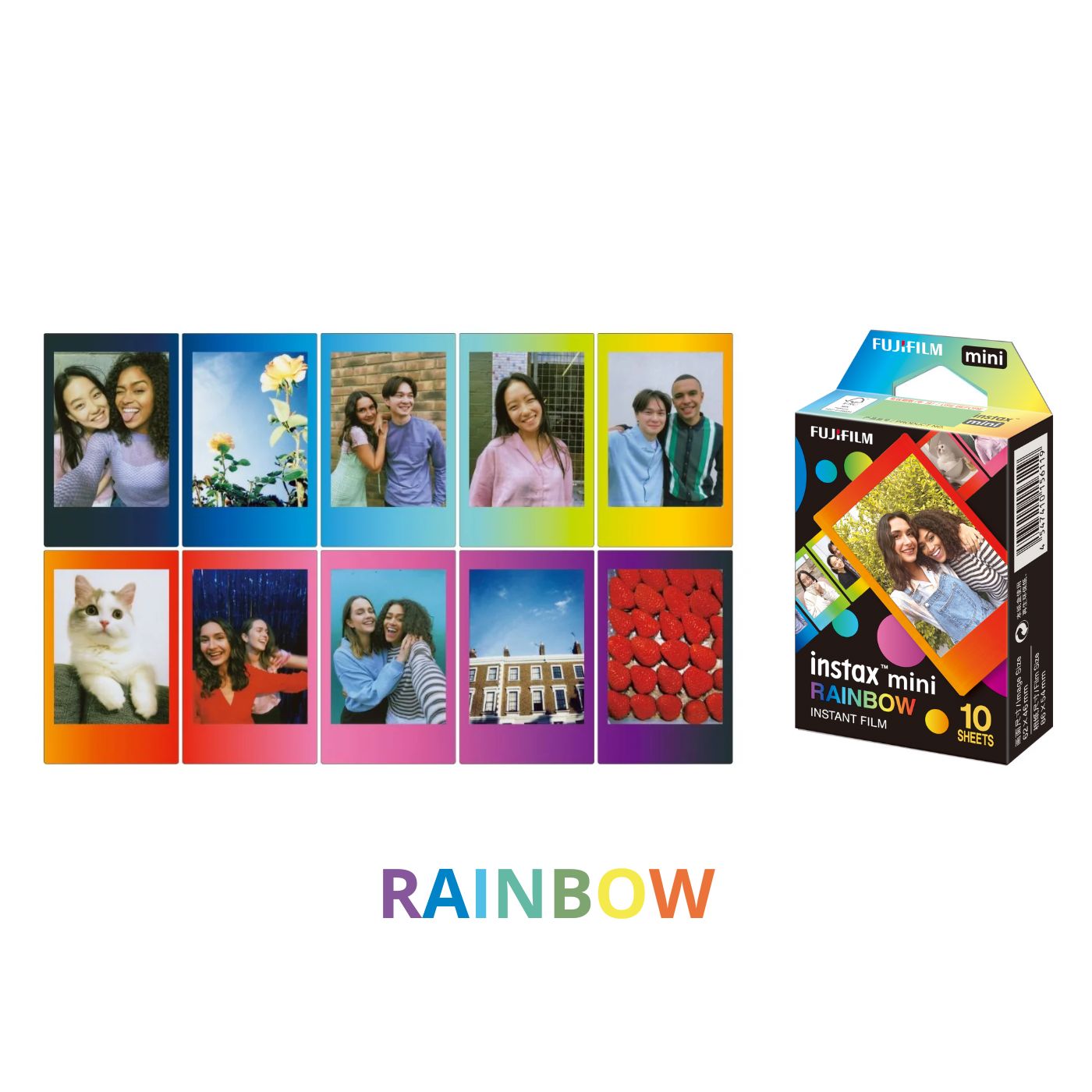 Monte seu combo filmes instax™ Mini: