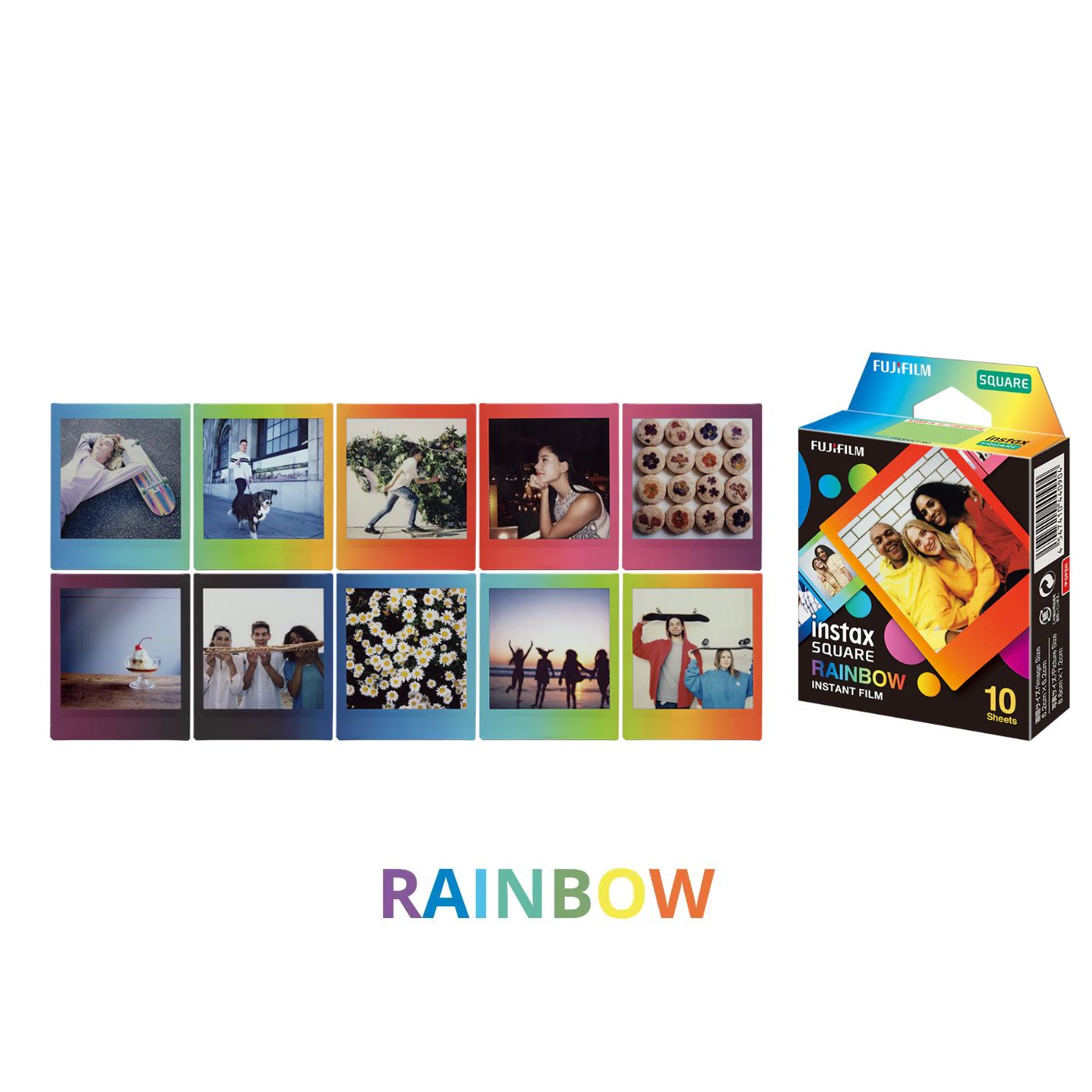 Monte seu combo filmes instax™ Square: