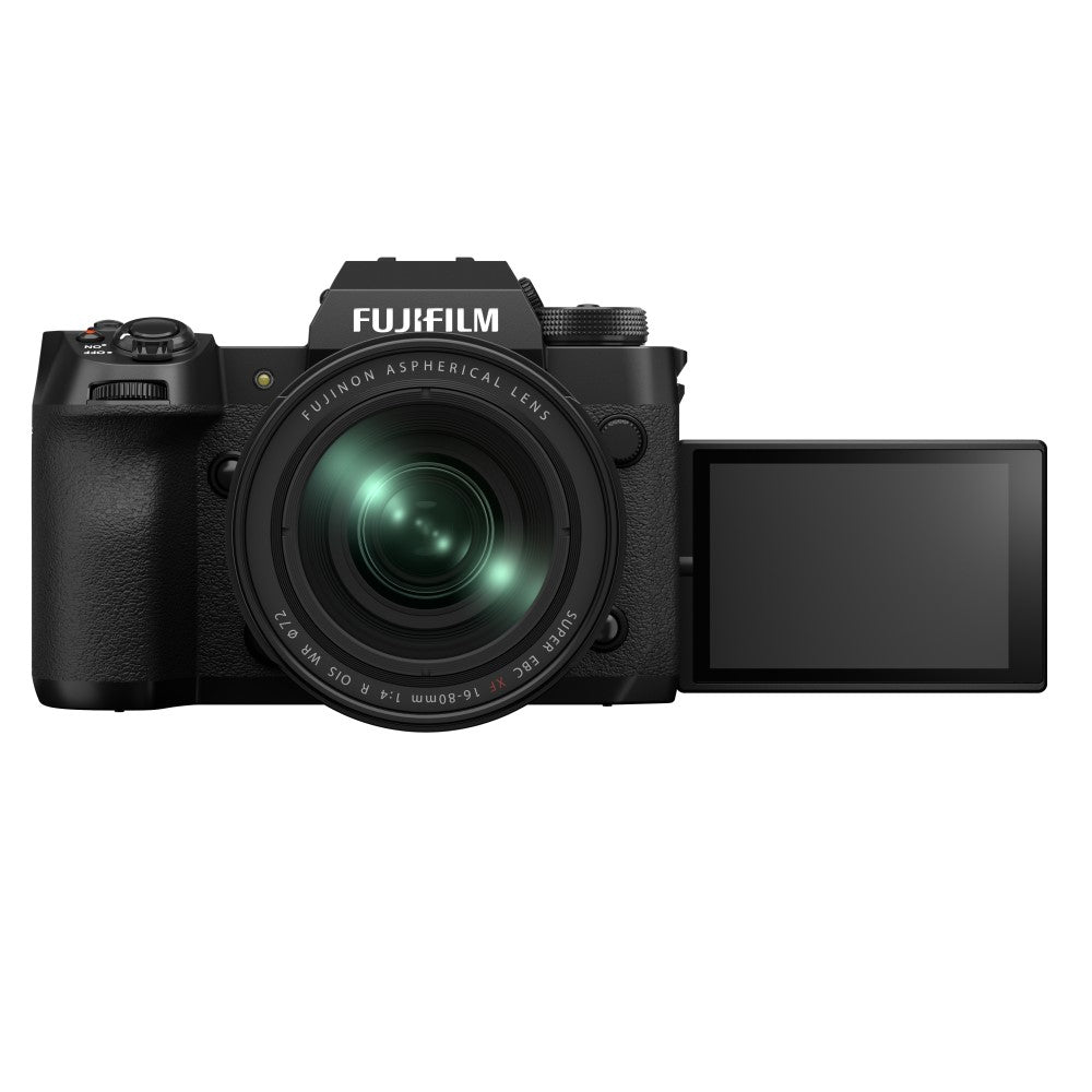 Kit Câmera Mirrorless Fujifilm X-H2 + Lente XF16-80mmF4 R OIS WR