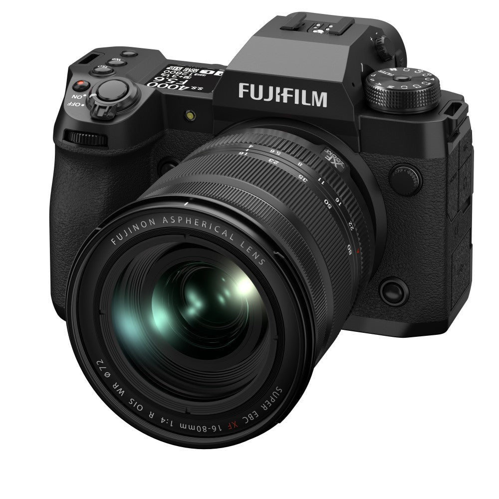 Kit Câmera Mirrorless Fujifilm X-H2 + Lente XF16-80mmF4 R OIS WR
