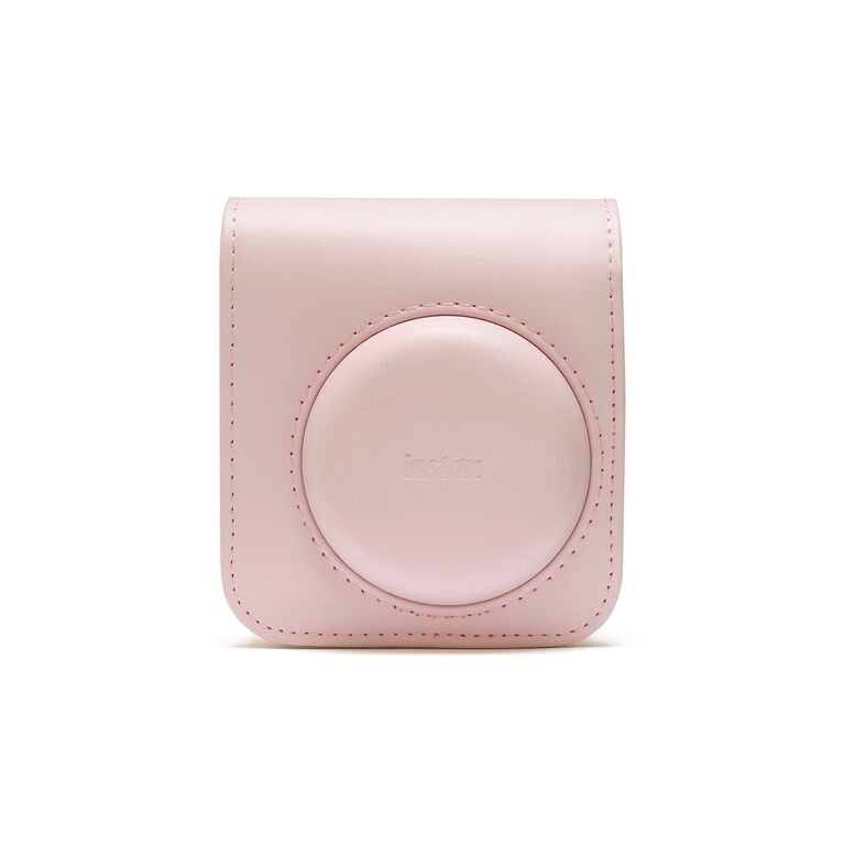 Câmera Instantânea Fujifilm instax mini 12™ Rosa Gloss + Pack 10 filmes Mermaid Tail + Bolsa Rosa Gloss