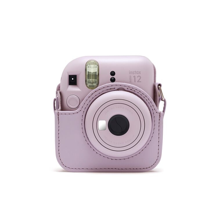 Câmera Instantânea Fujifilm instax mini 12™ Lilás + Pack 10 filmes Mermaid Tail + Bolsa Lilás Candy