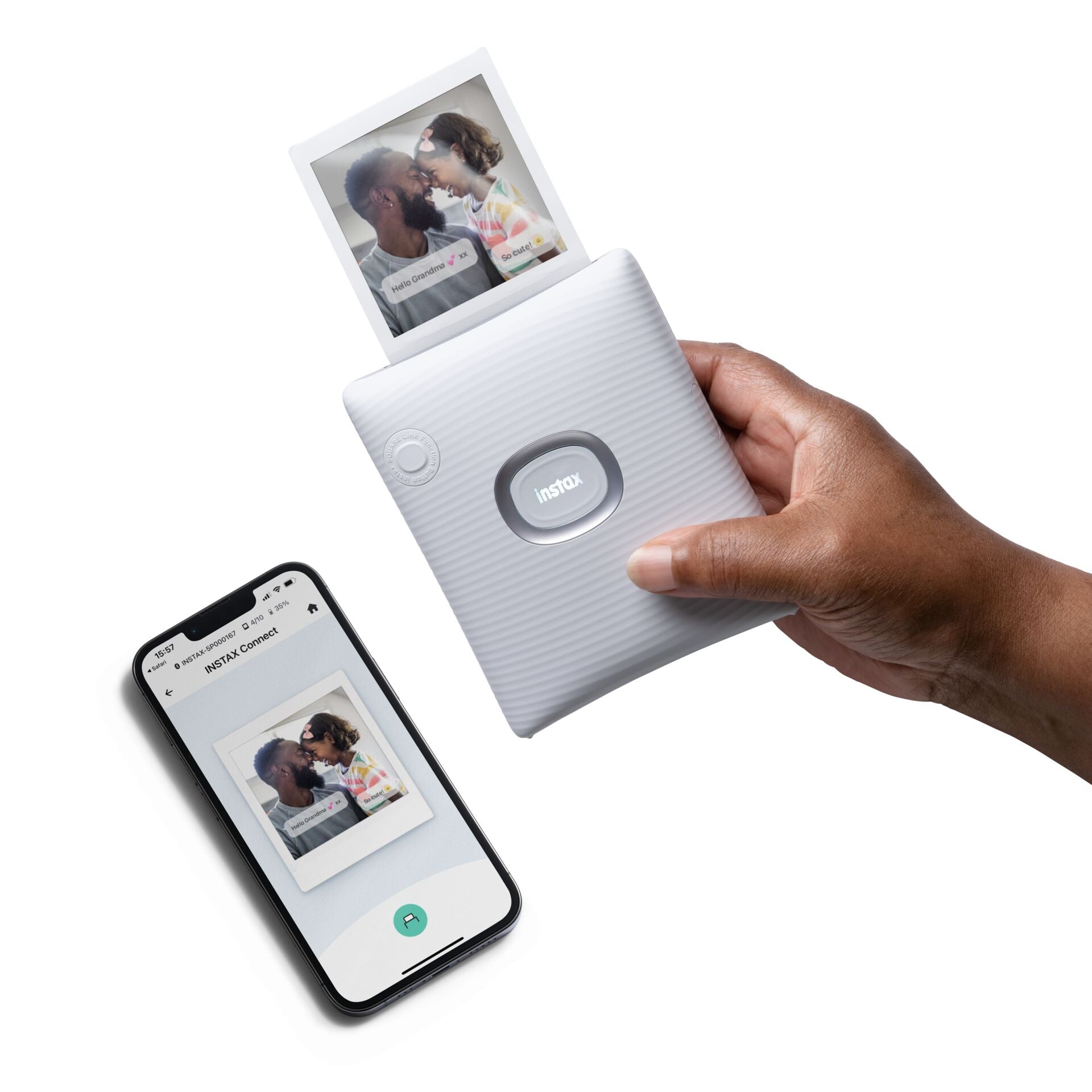 Impressora para celular Fujiflm instax SQUARE Link™ White*